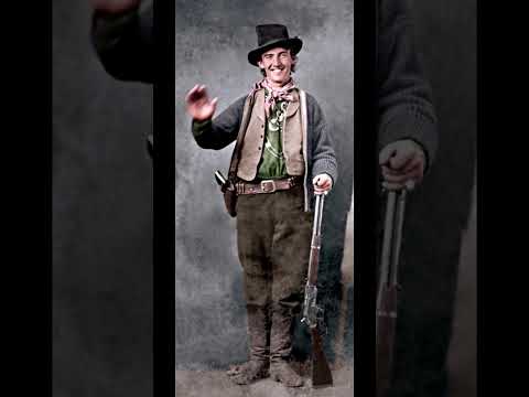 Billy the Kid brought to life using AI #ai #history