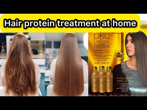 PKC ultimate protein treatment|hair protein treatment at home