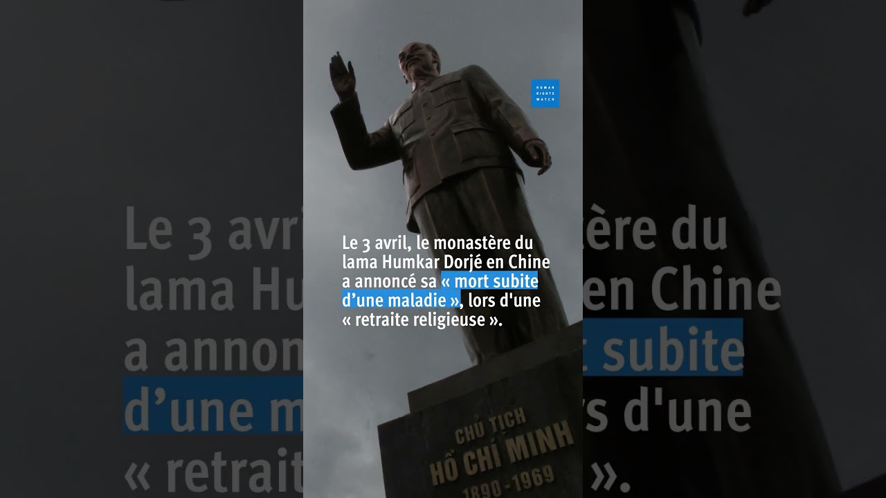 Chine/Vietnam : Mort suspecte d’un lama tibétain