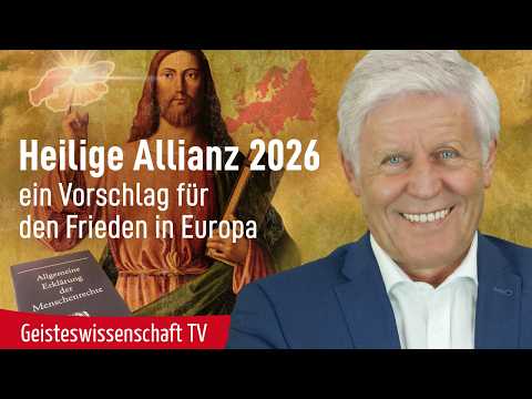 Holy Alliance 2026. A proposal for peace in Europe.