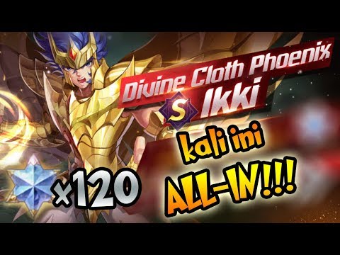 Saint Seiya Awakening: 120 Advanced Gem DIVINE CLOTH PHOENIX IKKI Theme!! (INDONESIA)