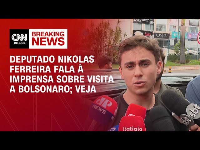 “Se for preso, Bolsonaro pode não ficar vivo”, diz Nikolas Ferreira | BASTIDORES CNN