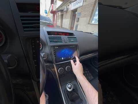 Install Mazda 6 GH 2008, android gps multimedia radio, 4GB RAM, apple carplay android auto