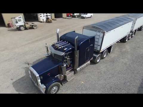 Lode King B-Train Grain Hopper