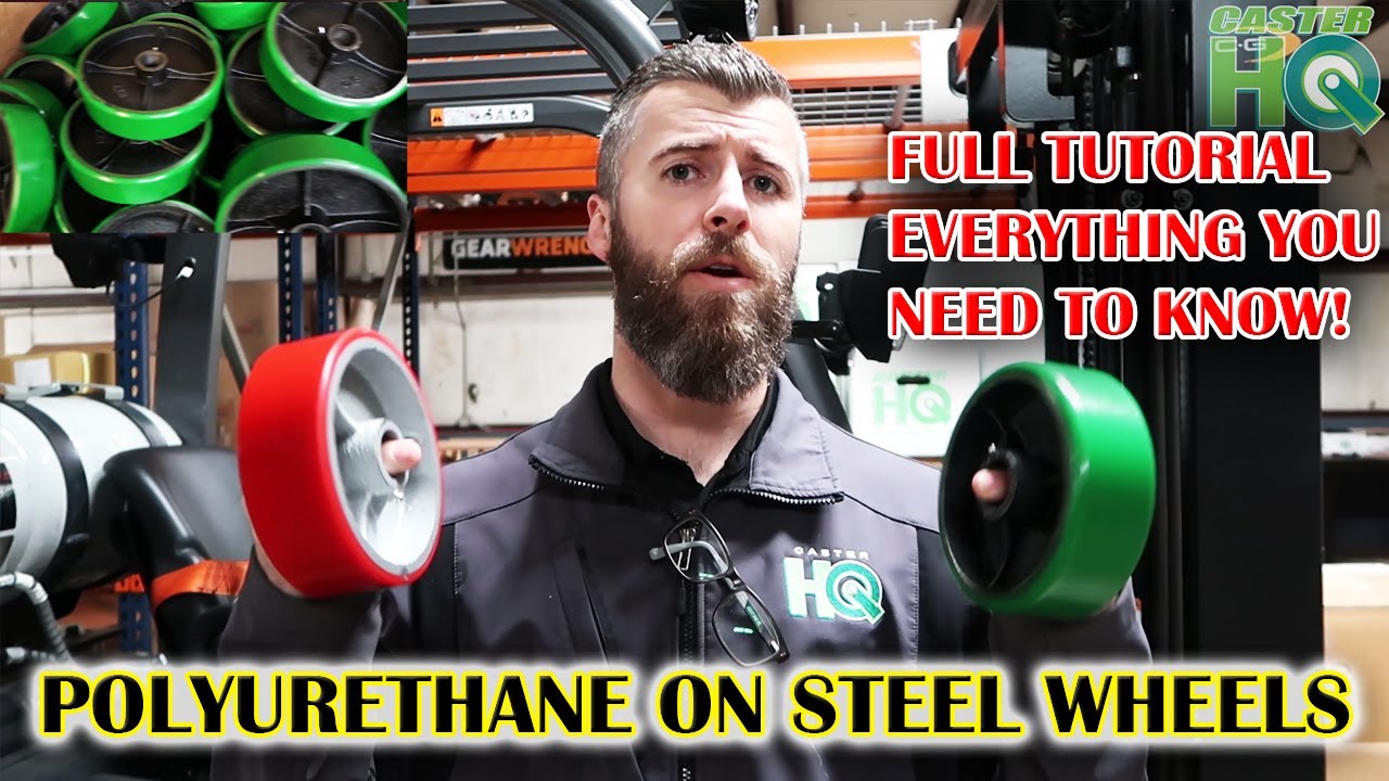 Polyurethane on Cast Iron Wheels