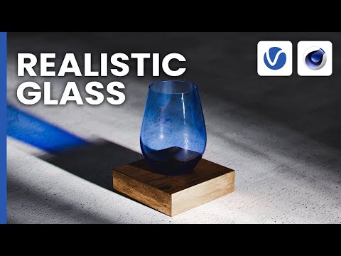 Create realistic glass with V-Ray for Cinema 4D