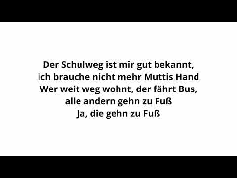 Ade du schöne Kindergartenzeit & Bald geht die Schule los - Insturmentals