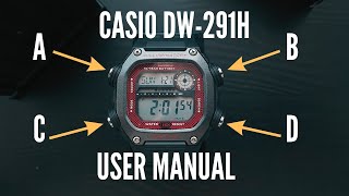 Casio DW-291H How To Set The Time And All Features Breakdown