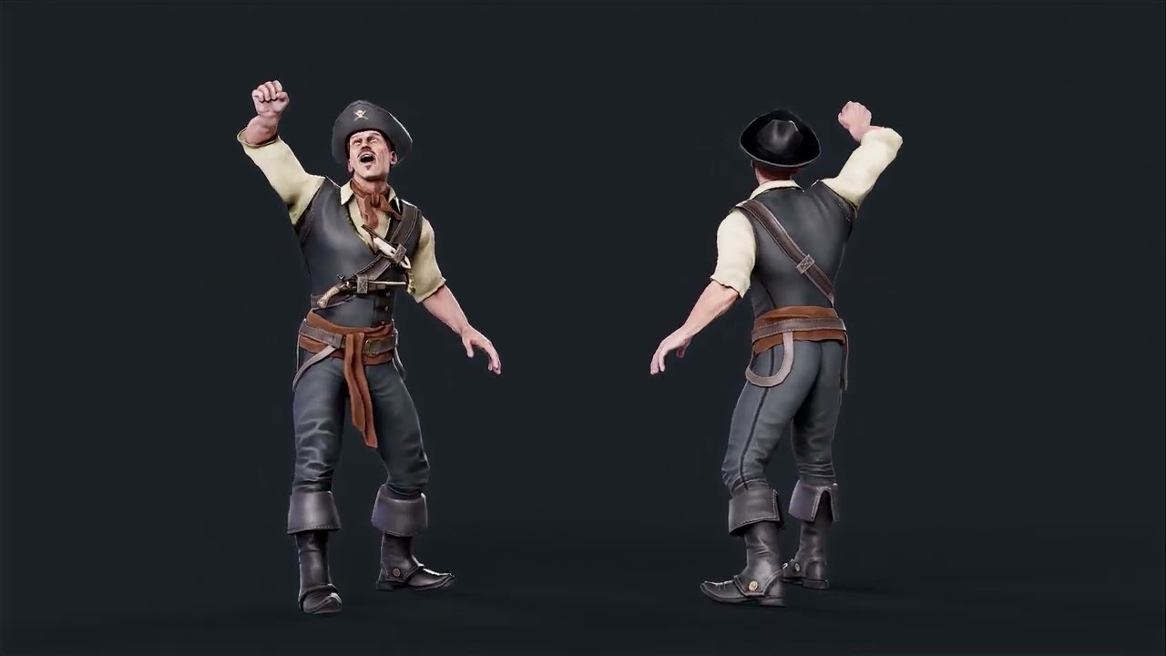 Pirate 9 3D Model