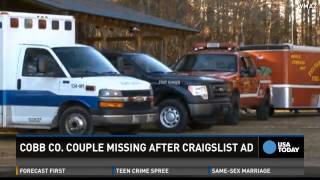 Georgia couple missing after answering Craigslist ad
