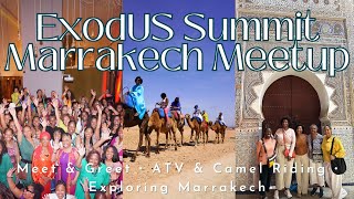 VLOG! EXODUS SUMMIT MARRAKECH MEETUP! PREP-WORK. CITY TOURS. SISTERHOOD! | Black Women Abroad