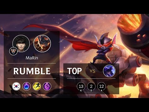 Rumble Top vs Ryze - KR Challenger Patch 9.24