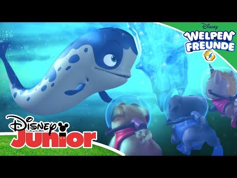 Das Unterwasser-Einhorn - Welpen Freunde | Disney Junior Kurzgeschichten