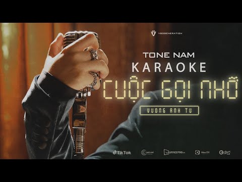 [KARAOKE TONE NAM] CUỘC GỌI NHỠ - VƯƠNG ANH TÚ