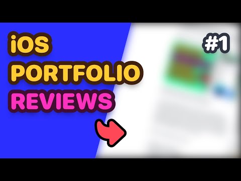 iOS Developer Portfolio Review EP #1 🤝 thumbnail