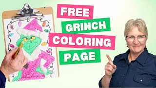 Hand Drawn Grinch Coloring Pages Ready to Print and Color!