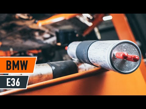 How to change fuel filter BMW 3 E36 TUTORIAL | AUTODOC
