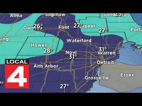 More snow moves through SE Michigan: Here’s what to expect