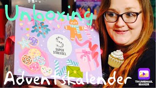 Super Streusel XXL Adventskalender 2025 Unboxing
