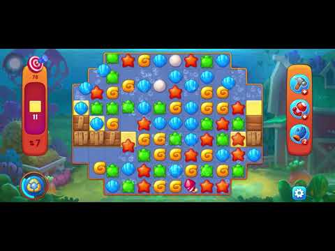 Playrix Fishdom | Fishdom ads | Level 77 to 80 | Blast | Gameplay |