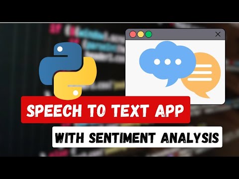 How I Built a SPEECH Recognition Desktop Application | Python GUI Tutorial | Code with Josh