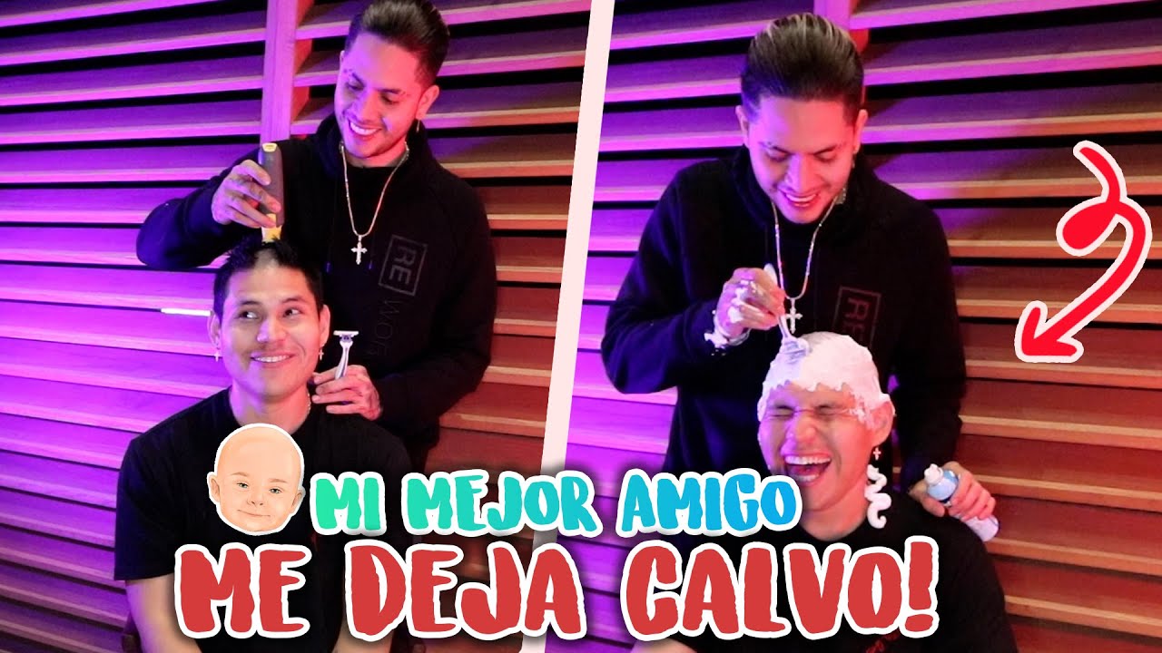 QUEDÉ CALVO POR UNA APUESTA 👨🏻‍🦲JD PANTOJA /EL SUPER TRUCHA