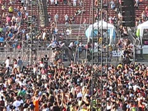 EDC 2010 fence jumping - Electric Daisy Carnival Los Angeles