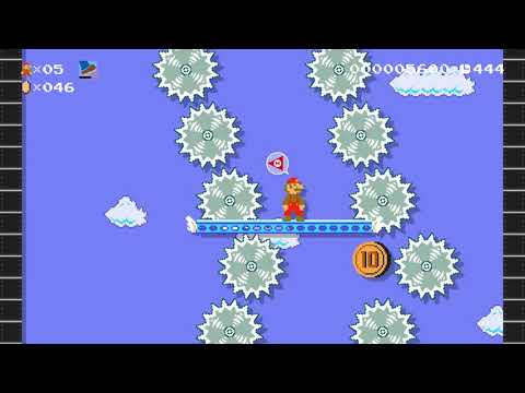 Super Mario Maker 2: Story Mode Level (81 Sailing the Skies...Without Jumping) [1080 HD]