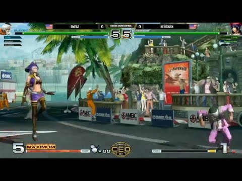 "BBR" KOF14 AT CEO2017 - EMESS vs NERDJOSH