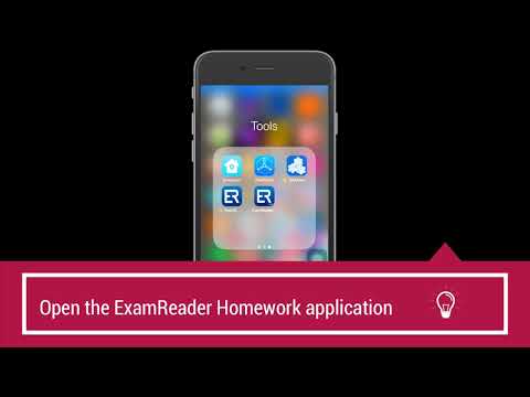 Exam Reader Homework Video