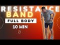 SCULPT And TONE 10 Minute Resistance Band Workout
