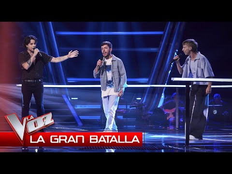 Pablo, Jaime y Sergio cantan "Insurrección" | Batallas | La Voz Antena 3 2024