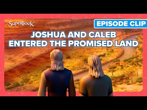 God Blesses our Obedience | Superbook - Joshua and Caleb English Clip