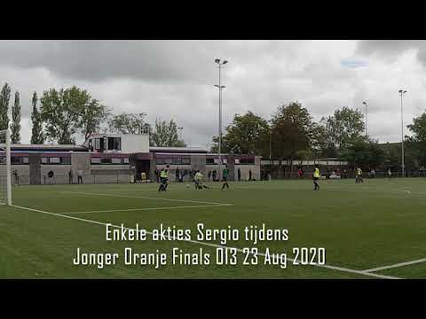 Keeper Sergio FC Abcoude O13 -1 Jongeroranje finals 23 augustus 2020