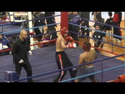 Mr UNPREDICTABLE cyprus boxing kid 63 kg vs 85 kg part2