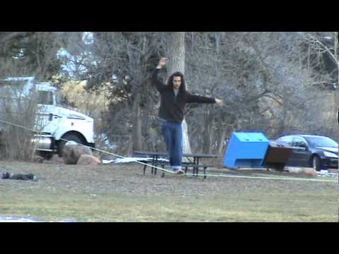 Boulder Slackline