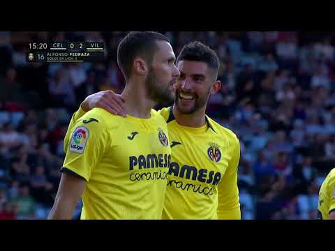Golazo de Alfonso Pedraza en el Celta 3 Villarreal 2 | Audio: Miguel Angel Roman |18-19