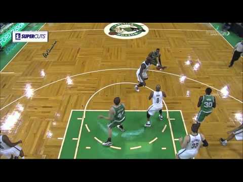 Rajon Rondo Nice Pass to Tyler Zeller