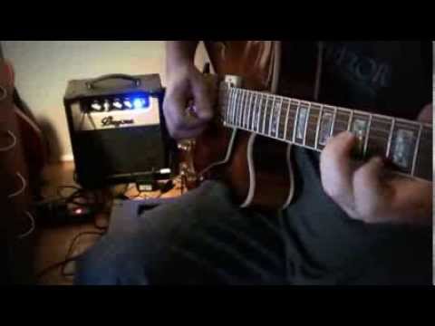 Jazz Blues Guitar Lick on BUGERA Vintage v5 - Clean Voice