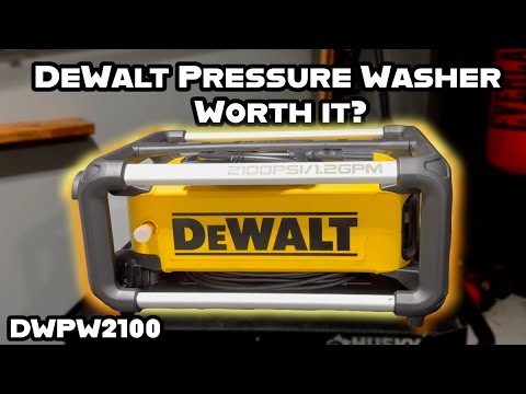 DeWalt Pressure Washer Review and Unboxing - DWPW2100