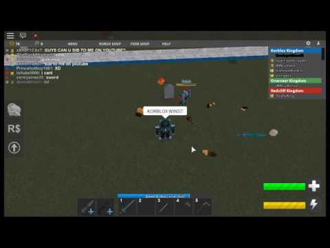 KORBLOX VS REDCLIFF!