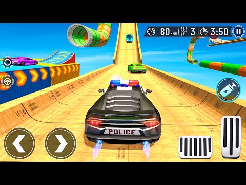 Ramp Car Driving: Offline Game 2023 - 3D Police Car Race Stunt Simulator Games - Android GamePlay #1