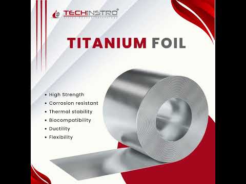 Techinstro titanium foil