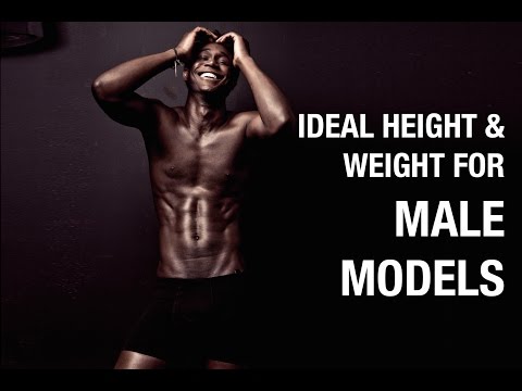 What is the Ideal Height and Weight for Male Models?