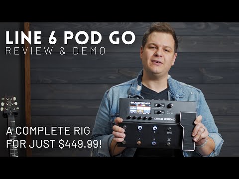 Line 6 POD Go review and demo // A complete rig for $450!