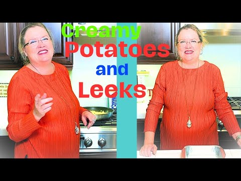 Creamy Potato and Leek Side Dish with Recipe