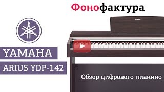 Video thumbnail for Цифровое пианино Yamaha Ydp-142 by Музыкальный магазин