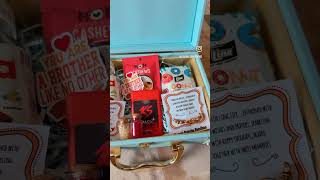 Rakhi hamper for brother|Raksha Bandhan gift|Trunk hamper|Gifts for brother#rakhigifts #rakhispecial