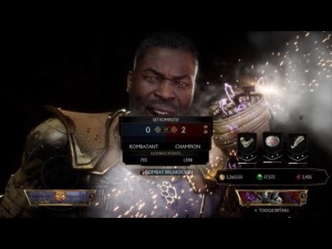 Mortal Kombat 11 Jax Mirror Match Ranked Set