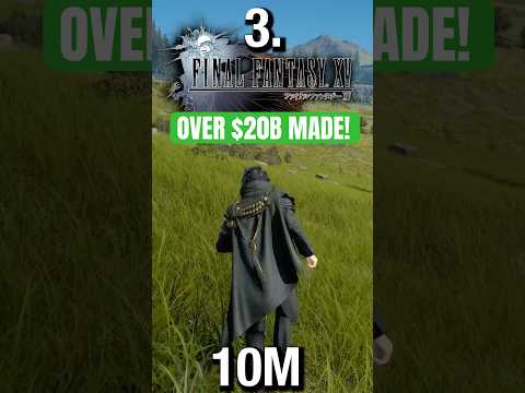 The BEST Selling Final Fantasy Games #finalfantasy